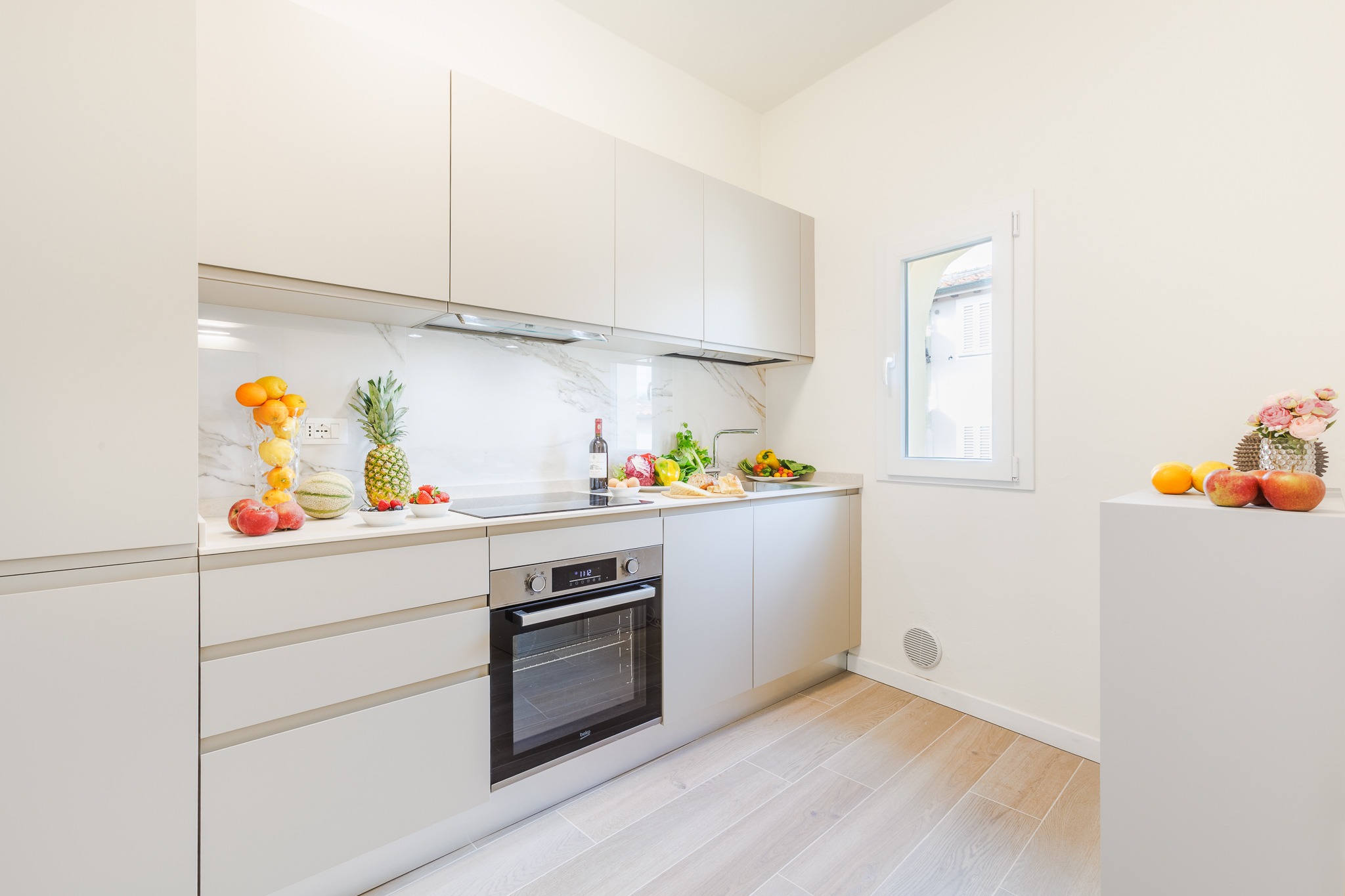 Residenza Villa Banchieri — Open-plan living room-kitchen